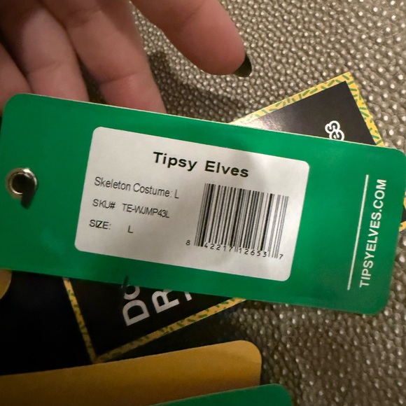 NWT - Tipsy Elves Skeleton Costume - Picture 8 of 8